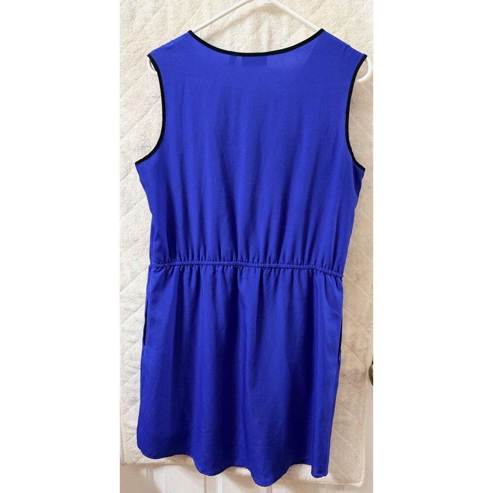 Apt. 9 Women's Cobalt Blue Sleeveless Shift Dress with Pockets Size M - Picture 8 of 10